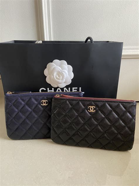 chanel pencil case|chanel new small o case.